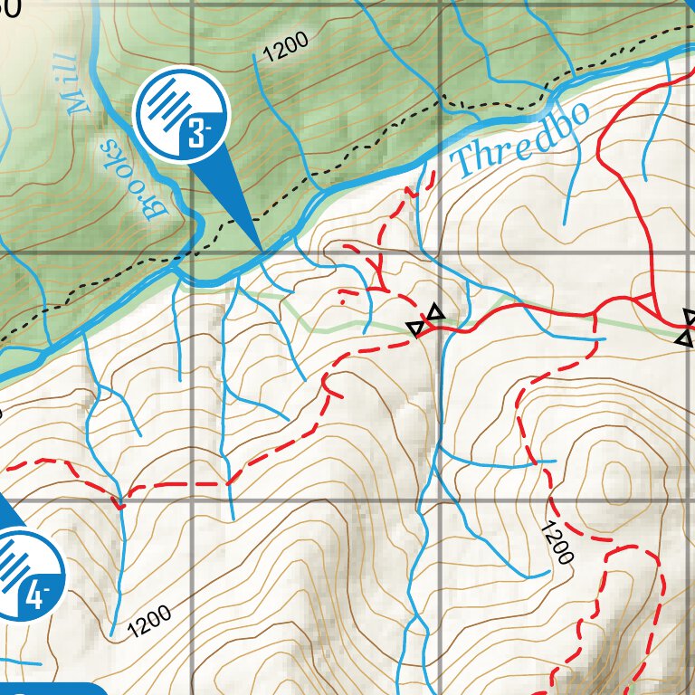 Thredbo River - Skitube to Lake Jindabyne - Whitewater Kayaking Map by ...