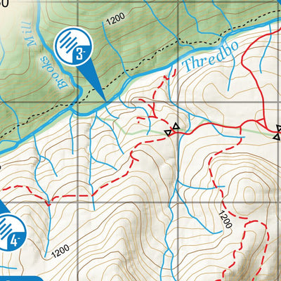 Thredbo River - Skitube to Lake Jindabyne - Whitewater Kayaking Map Preview 2