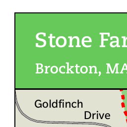 Wildlands Trust Stone Farm Conservation Area - City of Brockton and Wildlands Trust digital map