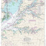 Williams & Heintz Map Corporation Chesapeake and Delaware Canal to Howell Point digital map
