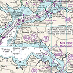 Williams & Heintz Map Corporation Chesapeake and Delaware Canal to Howell Point digital map