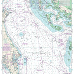 Williams & Heintz Map Corporation Chesapeake Bay: Cove Point to Point Lookout and Honga River digital map