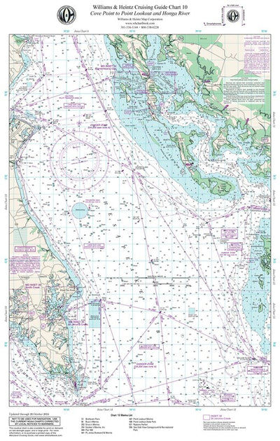 Chesapeake Bay: Cove Point to Point Lookout and Honga River Preview 1