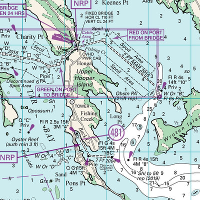 Chesapeake Bay: Cove Point to Point Lookout and Honga River Preview 3