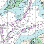 Williams & Heintz Map Corporation Chesapeake Bay: Fishing Bay to Kedges Straits digital map