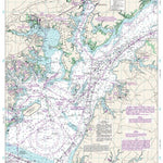Williams & Heintz Map Corporation Chesapeake Bay: Howell Point to Swan Point digital map