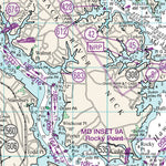 Williams & Heintz Map Corporation Chesapeake Bay: Middle River to Severn River digital map