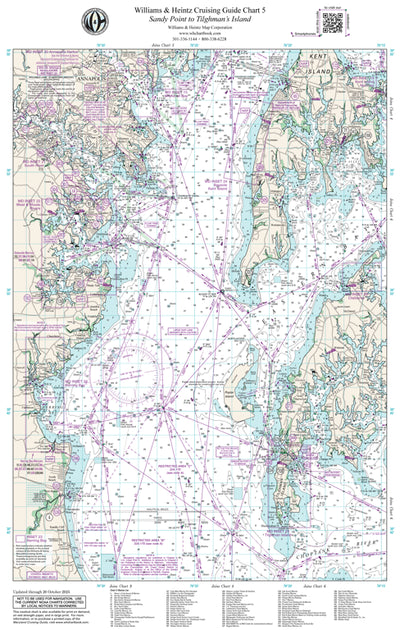 Chesapeake Bay: Sandy Point to Tilghman's Island Preview 1