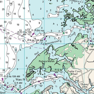 Chesapeake Bay: Tangier Sound and Pocomoke Sound Preview 2