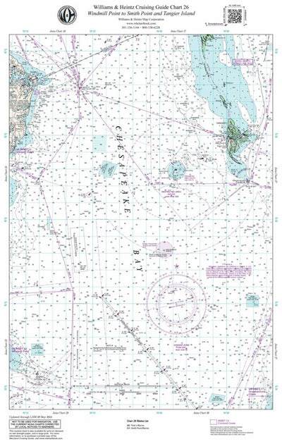 Chesapeake Bay: Windmill Point to Smith Point and Tangier Island Preview 1