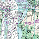 Williams & Heintz Map Corporation Delaware Bay: Delaware City to Goose Point digital map