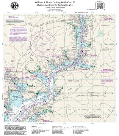 Potomac River: Mattawoman Creek to Washington, D.C. Preview 1