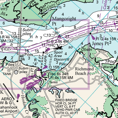 Rappahannock River: Accaceek Point to Horse Head Point Preview 3