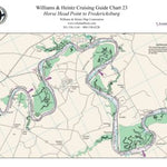 Williams & Heintz Map Corporation Rappahannock River: Horse Head Point to Fredericksburg digital map