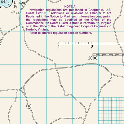 Williams & Heintz Map Corporation W&H Chart 13 Mathias Point to Gunston Cove digital map