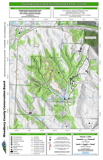 Southwood Conservation Area Trail System Preview 1
