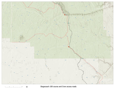 Wren Cartography Stagecoach 100 - Map 2 digital map