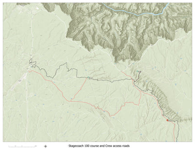 Wren Cartography Stagecoach 100 - Map 3 digital map