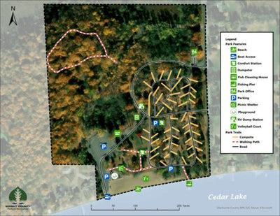 Wright County Parks and Recreation Schroeder County Park digital map