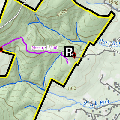 WV Division of Natural Resources Allegheny Wildlife Management Area digital map