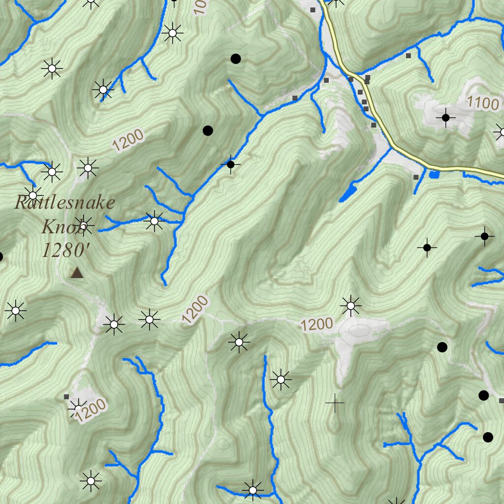Annamoriah Quad Topo - WVDNR Map by WV Division of Natural Resources ...