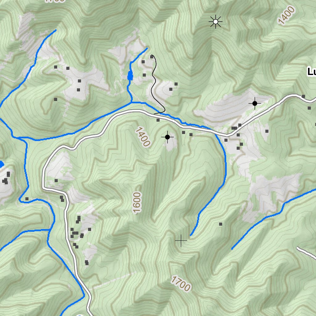 Ansted Quad Topo WVDNR Map by WV Division of Natural Resources Avenza Maps