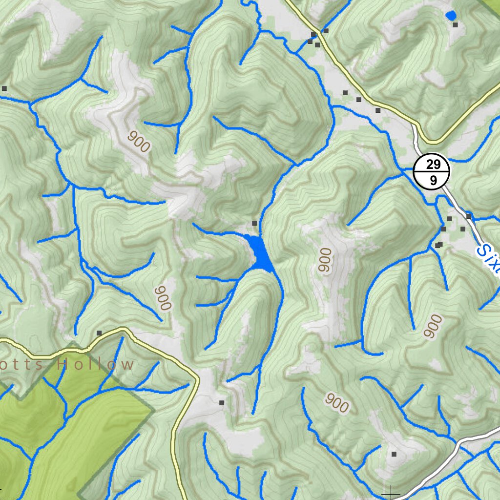 Arlee Quad Topo - WVDNR Map by WV Division of Natural Resources ...