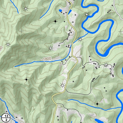 WV Division of Natural Resources Arnett Quad Topo - WVDNR digital map