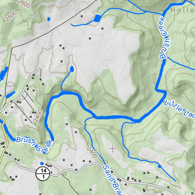 WV Division of Natural Resources Athens Quad Topo - WVDNR digital map