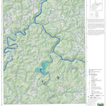 WV Division of Natural Resources Audra Quad Topo - WVDNR digital map