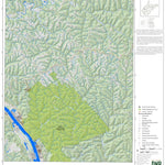 WV Division of Natural Resources Bancroft Quad Topo - WVDNR digital map