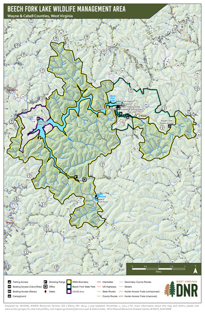 Beech Fork Lake Wildlife Management Area & State Park Preview 1
