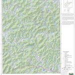 WV Division of Natural Resources Berlin Quad Topo - WVDNR digital map