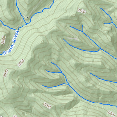 WV Division of Natural Resources Beverly West Quad Topo - WVDNR digital map