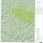 WV Division of Natural Resources Big Creek Quad Topo - WVDNR digital map