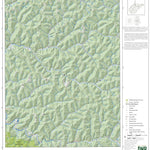 WV Division of Natural Resources Big Run Quad Topo - WVDNR digital map