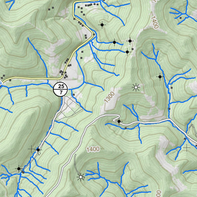 WV Division of Natural Resources Blacksville Quad Topo - WVDNR digital map