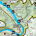 WV Division of Natural Resources Bluestone Lake Wildlife Management Area digital map