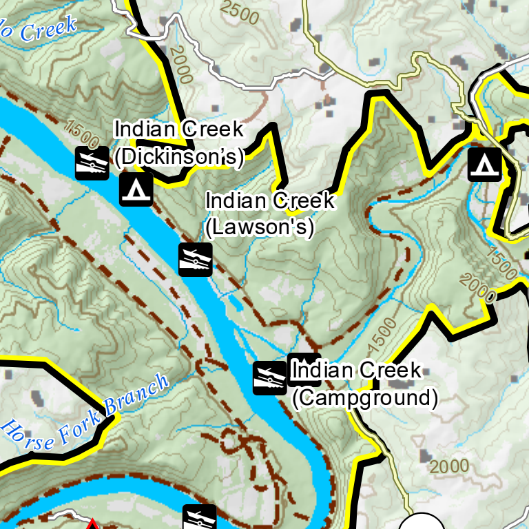 Bluestone Lake Wildlife Management Area Map by WV Division of Natural ...