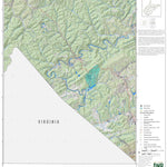 WV Division of Natural Resources Bramwell Quad Topo - WVDNR digital map