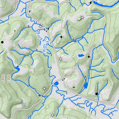 WV Division of Natural Resources Brownton Quad Topo - WVDNR digital map