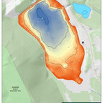 WV Division of Natural Resources Brushy Fork Lake Fishing Guide digital map