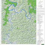 WV Division of Natural Resources Burning Springs Quad Topo - WVDNR bundle exclusive