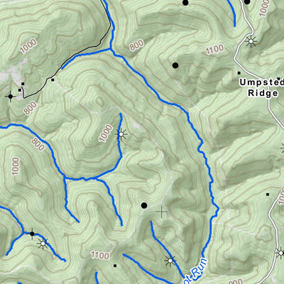 WV Division of Natural Resources Burning Springs Quad Topo - WVDNR bundle exclusive