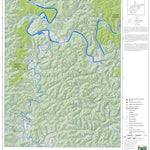 WV Division of Natural Resources Burning Springs Quad Topo - WVDNR digital map