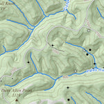 WV Division of Natural Resources Burning Springs Quad Topo - WVDNR digital map