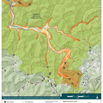 WV Division of Natural Resources Burnsville Lake Fishing Guide (Small) digital map
