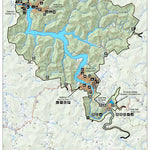 WV Division of Natural Resources Burnsville Lake Wildlife Management Area digital map