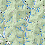 WV Division of Natural Resources Burnt House Quad Topo - WVDNR digital map
