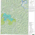 WV Division of Natural Resources Cabell County, WV Quad Maps - Bundle bundle